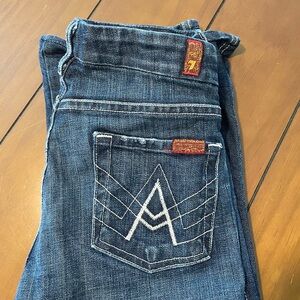 Seven low rise bootcut jeans